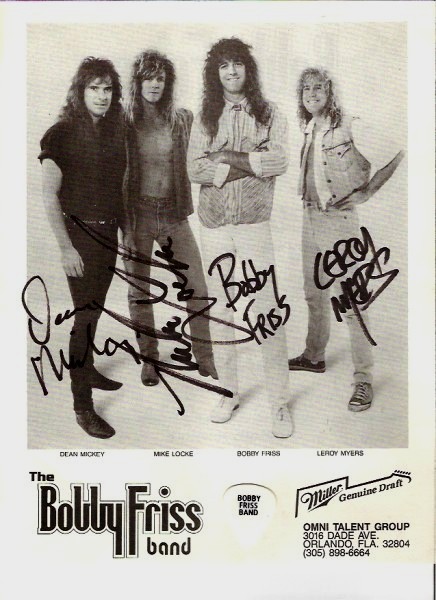 The Bobby Friss Band, By Bob Andelman