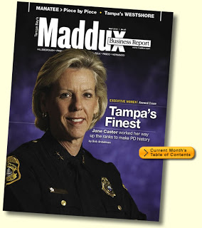 Jane Castor, Tampa Chief of Police, Maddux Business Report, Bob Andelman