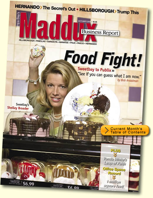 Food Fight! Sweetbay Supermarket President Shelly Broader, Kash n' Karry, Publix, by Bob Andelman