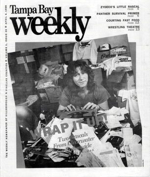 Tampa Bay Weekly, Wrap That Rascal, by Bob Andelman