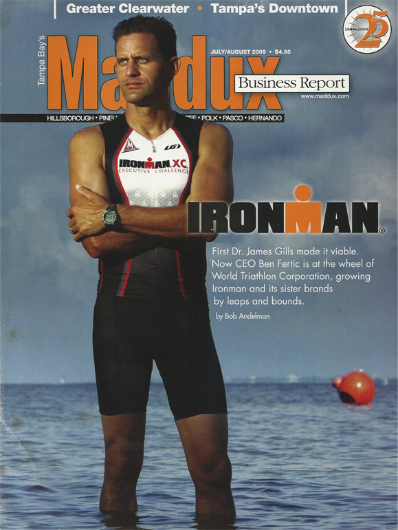 Ben Fertic, Ironman, CEO, World Triathlon Corporation, by Bob Andelman
